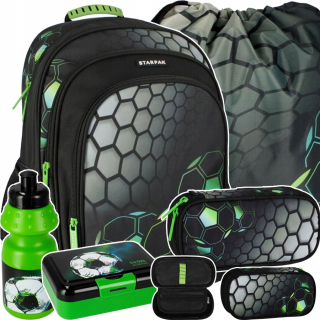 Viackomorový školský batoh Starpak Multicolor 23 l + 3 ďalšie produkty